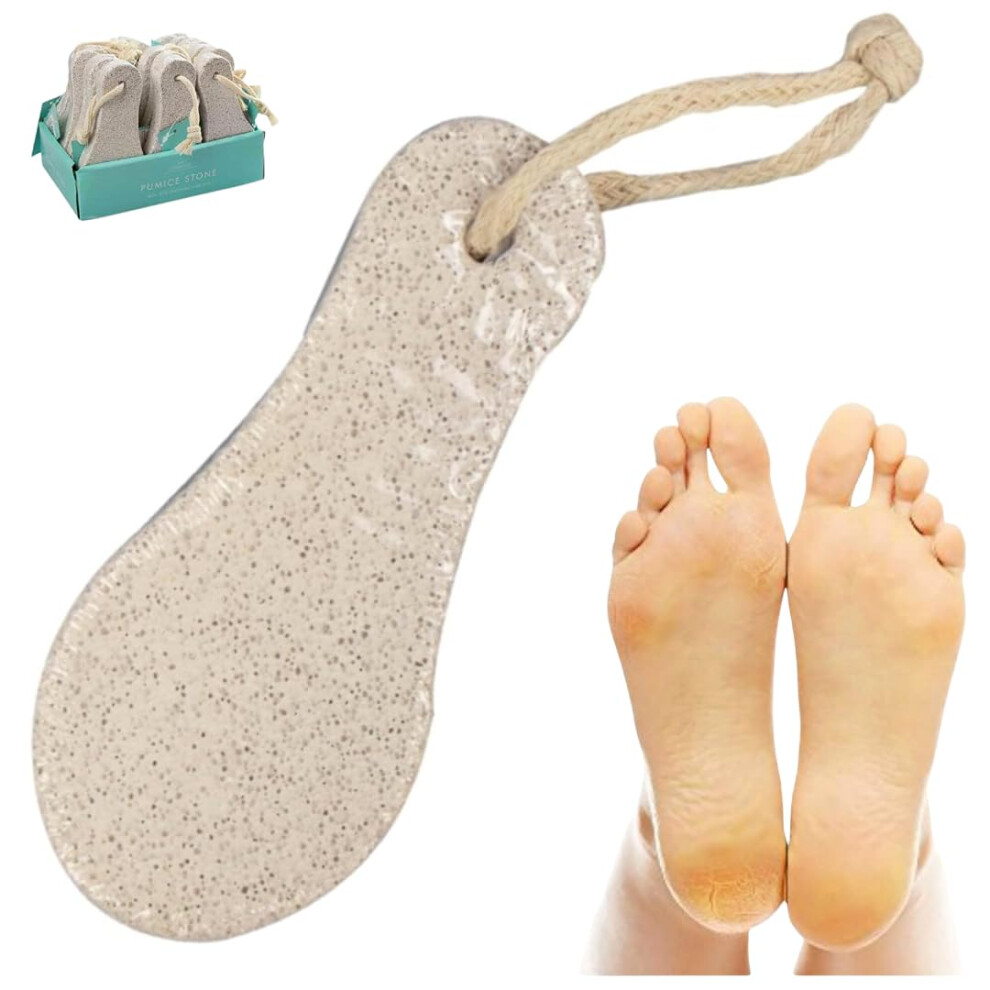 Citystores Pumice Stone For Feet Â Foot File & Callus Remover For Dry & Hard Skin Â Pedicure Scrub Tool For Cracked Heels & Smooth Soft Feet