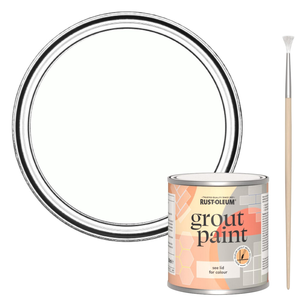 Rust-Oleum Ultra-Durable Grout Paint - Chalk 250Ml White