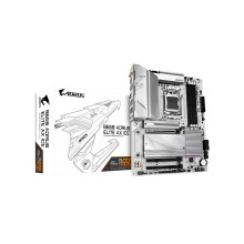 B650 AORUS Elite AX ICE (AM5/ LGA 1718/ AMD/ B650/ ATX/ 5-Year Warranty/ DDR5/ Triple M.2/ PCIe 5.0/ USB 3.2 Gen2X2 Type-C/WiFi 6E/ 2.5GbE LAN/Snow