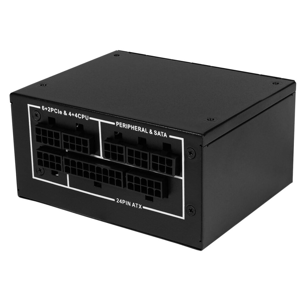 Csn650m 650W Fully Modular Low-Noise Sfx Power Supply (Dual 6 + 2 Pci-E Connectors, Japanese 105C-Rated Capacitor, 80 Plus Efficiency) | Gold/Black 5055492413277