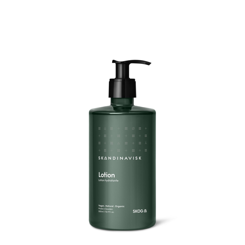 Skandinavisk Skog ÂForest' Hand & Body Lotion, Scent Notes: Pine Needles And Fir Cones, Birch Sap And Woodland Lily Of The Valley, 500 Ml
