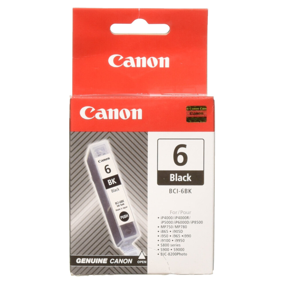 Canon Bci-6Bk Ink Cartridge Black