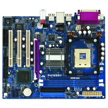 P4I65GV mATX Motherboard: mATX S478,/Intel 865GV chipset,/DDR,/AGP,/3PCI,/SATA,/ VideoSnd/ LAN
