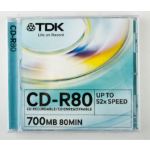 CD-R80SCA-L CD-R 52x 80min Slim