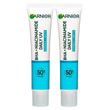 PureActive Anti-Imperfections Anti-UV Daily Mattifying Facial Fluid with BHA and Niacinamide SPF 50+ Very High Protection - 2 Bottles of 40ml
