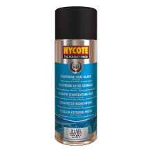 Fast Drying Extreme Heat Aerosol Car Spray Paint, Black, 400 ml