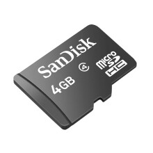 4 GB MicroSDHC Card Only (Label May Change) - Traditional Packaging
