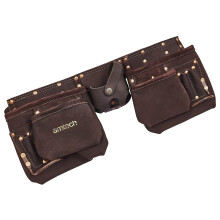 N1055 12 Pocket Heavy Duty Leather Tool Belt