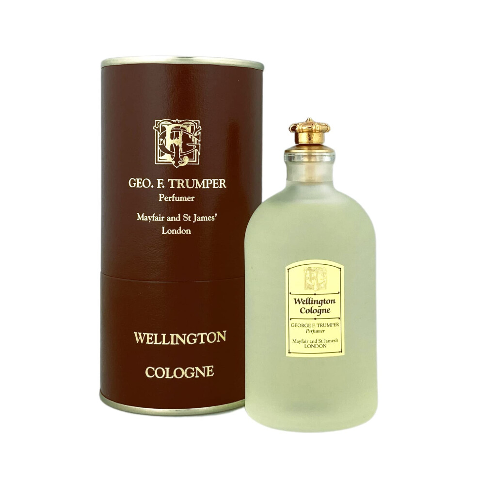 Geo F. Trumper Geo F.trumper Collection Wellington Cologne Glass Crown Topped Bottle 100Ml