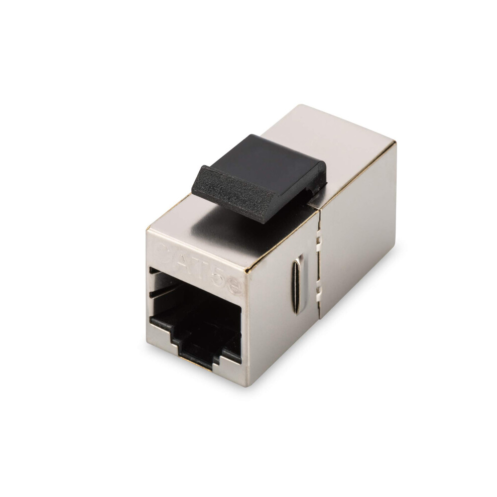 Keystone Coupling Cat 5E Shielded - 2X Rj45 Jack - 100 Mhz 1Gbase-T Class D - Metal Enclosure 4014169376254