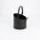 Traditional Metal Fireplace Scuttle, Matt Black 1