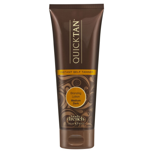 Quick Tan Instant Self Tanner Bronzing Lotion Medium To Dark 236ml