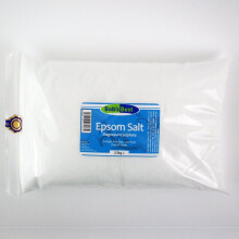 Pure Epsom Salts 2.5 Kilograms for Bath or Foot Soak - BP Grade Magnesium Sulphate Supports Muscle Recovery, Reduces Stress & Promotes Relaxation
