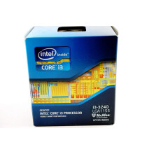 Core i3 3240 CPU (3.4GHz, 2 Core, 4 Threads, 3MB Cache, LGA1155 Socket, Box)