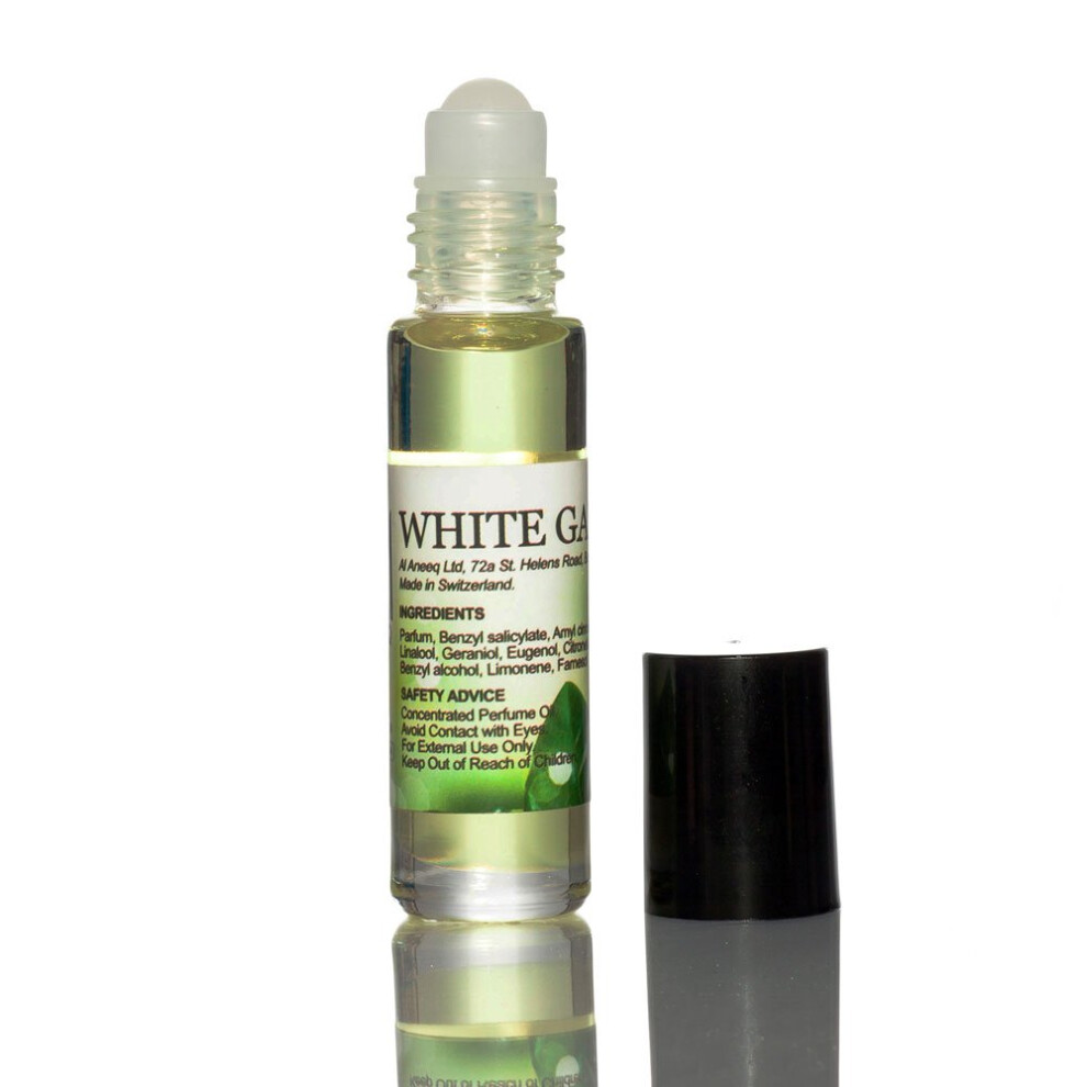 Al Aneeq White Gardenia Fragrance Long Lasting Perfume Oil - 10Ml
