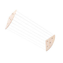 Holz-Organizer für Stofftiere 32x32cm, 112-180cm