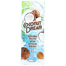 Coconut Dream Ultra Dark Tanning Lotion with Clear Bronzer Sachet 22ml