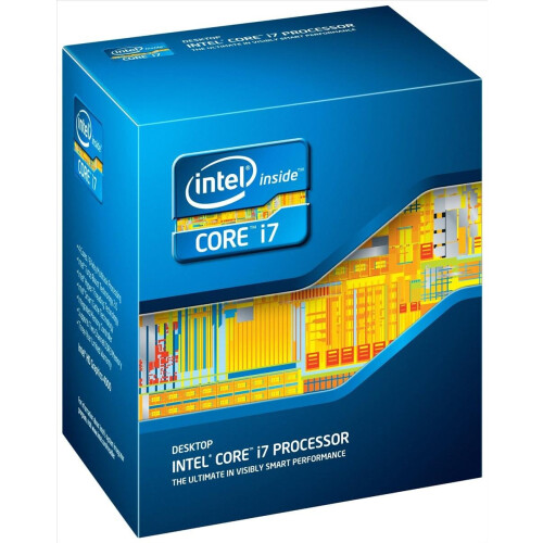 Intel Core i7 4930K Extreme Hex Core CPU Retail (Socket 2011, 3.40GHz, 12MB, 130W, Hyper-Threading Technology, Virtualisation for Directed I/O)