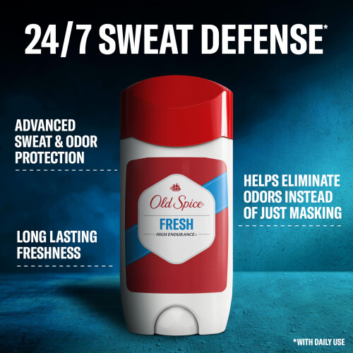 Old Spice Anti-perspirant High Endurance Invisible Solid, 90 ml (Pack of 6) 1