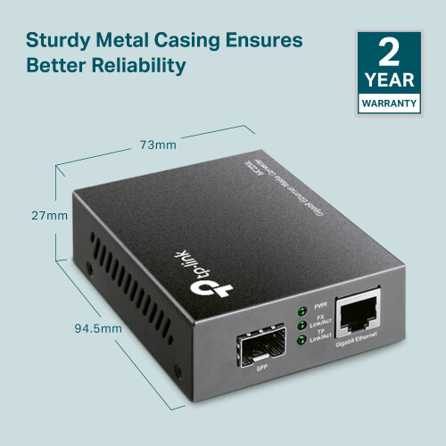 TP-LINK MC220L - Media Converter 1