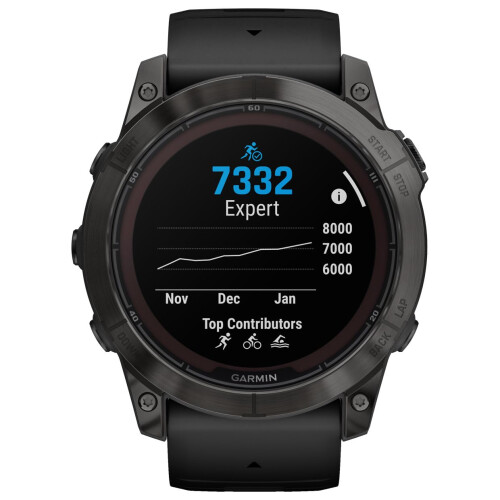 Garmin Fenix 7x Pro Smartwatch - Sapphire Solar Edition Multisport 2