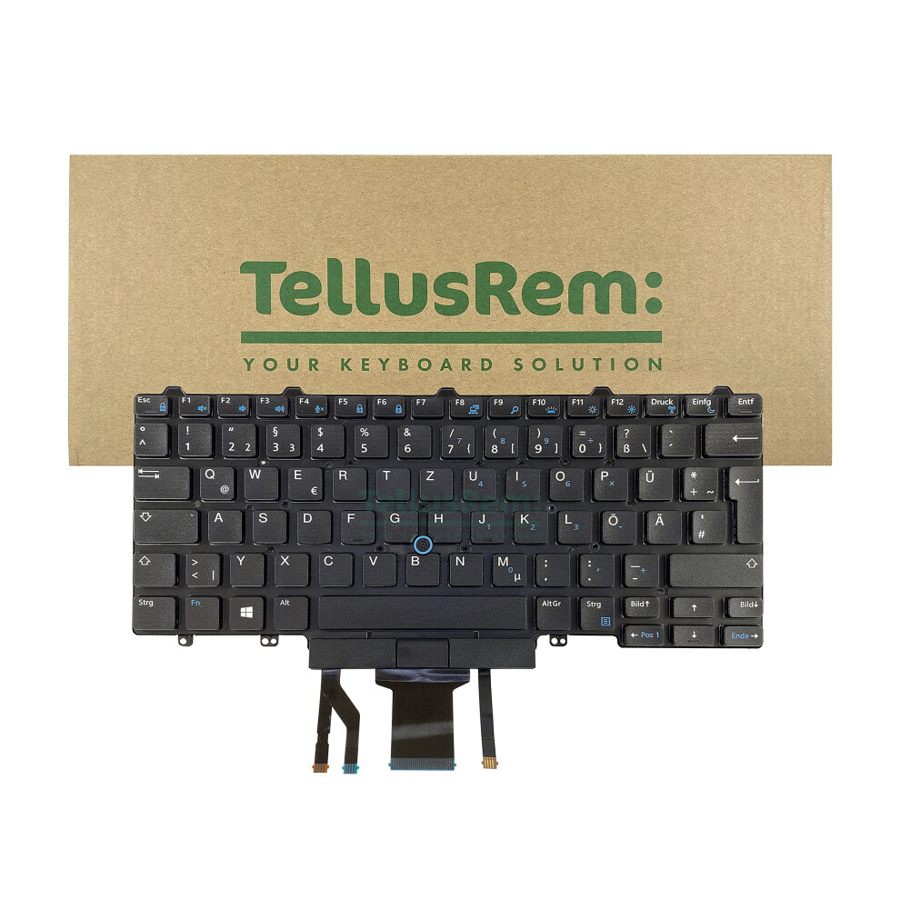 Uk Backlit Laptop Keyboard Replacement For Dell Latitude E5450, E7450, E7470 (Usb) 5714401745051
