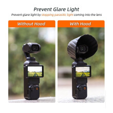 para Osmo Pocket3 Parasol con Bloqueo de Luz Protección para la Cabeza Parasol Antideslumbrante Accesorios Multifuncionales