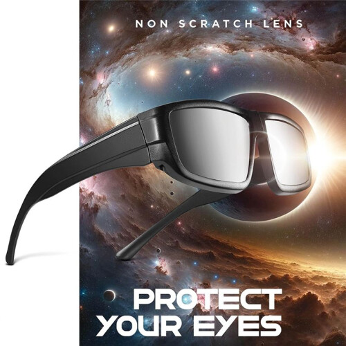 6Pack Solar Eclipse Glasses Safe Shades for Direct Sun Viewing 2