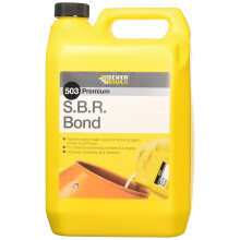 Everbuild 503 Premium S.B.R. Bond Admixture ? Water Resistant Bonding Agent ? White ? 5 litre