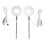 2PCS Full Spectrum LED Grow Light, Dimmable, Timer, 9cm 3