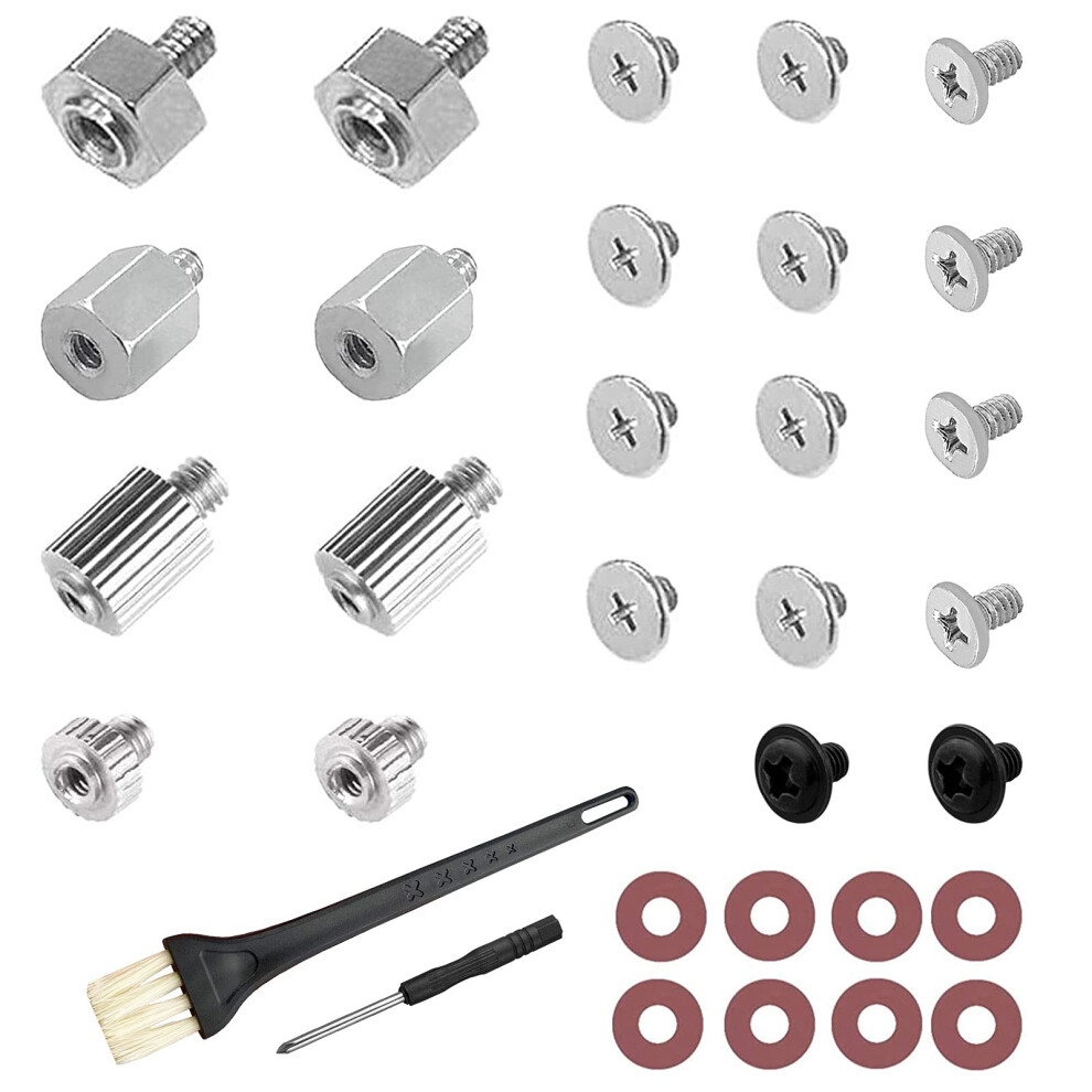 32Pcs Pc Screws Standoffs Set For M.2 Nvme Ssd Mounting Screws Case For Msi Asus Or Gigabyte Motherboard 768253297225