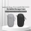 Boîtier rigide étanche en PU gris pour ONE X/X2/X3 4