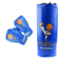 Youth Kids Boxing Set Kit Training Bag Punching Bag Gloves Heavy Bag B