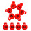 10 Pieces Plastic Shock Cord Rope Toggle End Lock Stoppers Ball Buckle 1