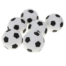 6 Pieces 2.4'' Mini EVA Football Sports Balls Kids Indoor Outdoor Toy