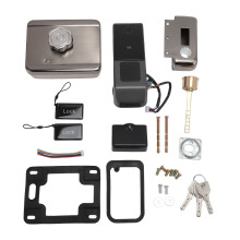 Inteligentny zamek Rim Lock, elektryczny zamek elektroniczny do drzwi z identyfikacją odcisku palca, bezkluczykowy zamek do drzwi, doskonała