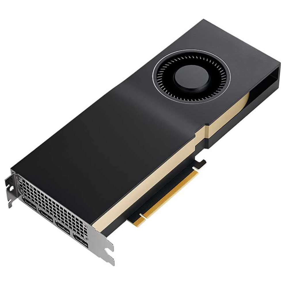 Nvidia Rtx A5000 Professional Graphic Card 24Gb Gddr6 Pci Express 4.0 X16, Dual Slot, 3X Displayport, 8K Support, Ultra-Quiet Active Fan 3536403383817