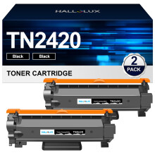 TN2420 Toner Cartridges 2 x Black Replacement for Brother TN-2420 TN2410 Compatible for MFC-L2710DW MFC-L2750DW HL-L2370DN HL-L2310D HL-L2375DW