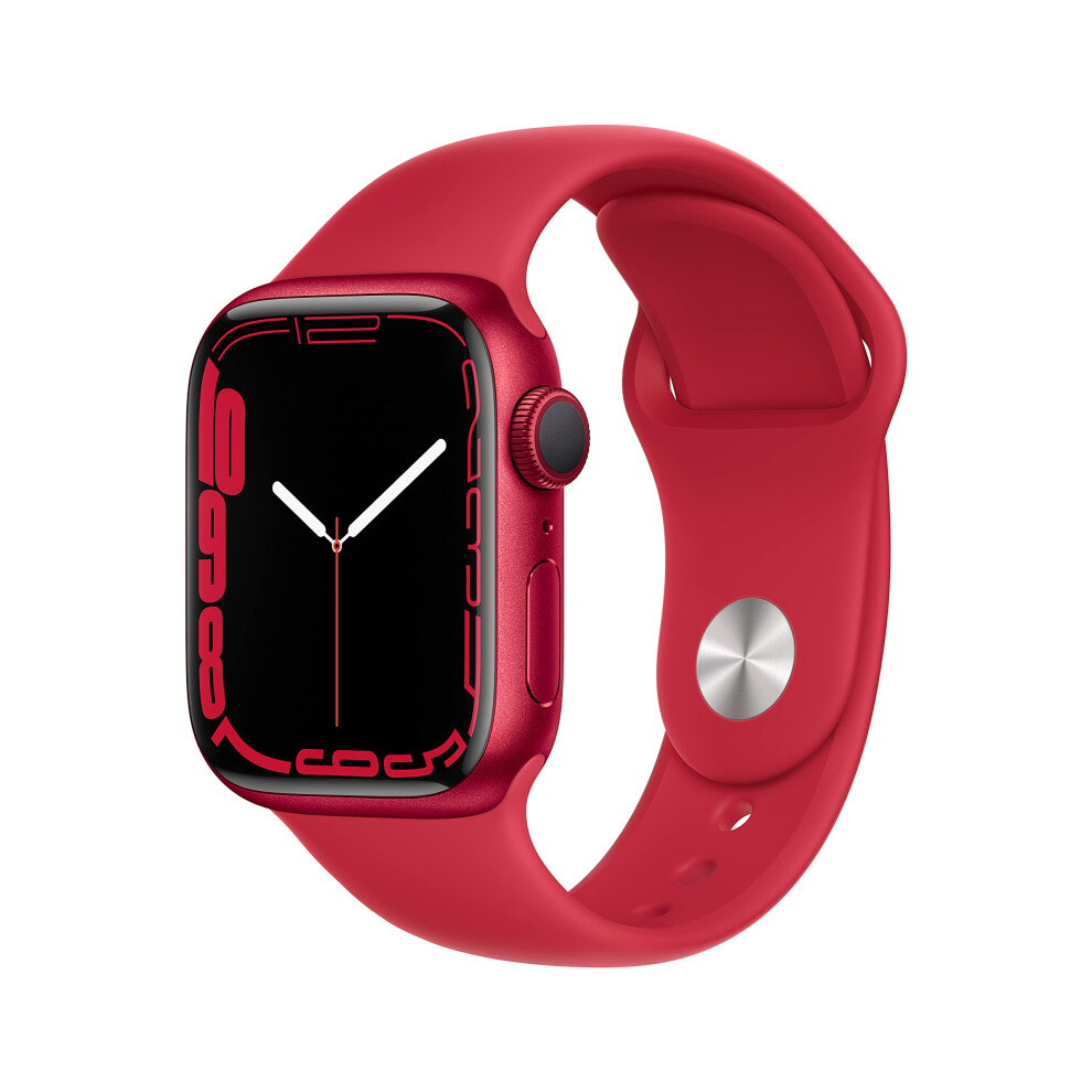 Watch Series 7 (Gps, 41Mm) - Aluminium Case With Sport Band (Renewed) Red 656942634560