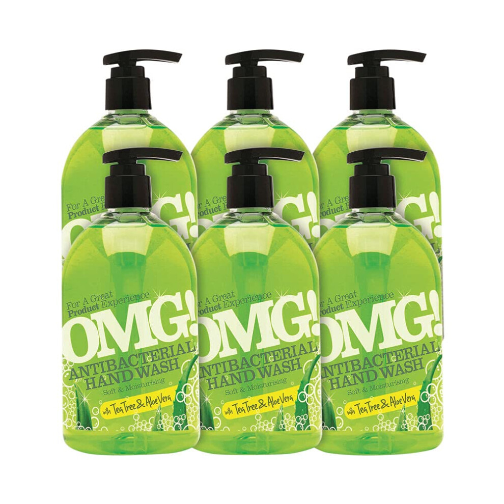 Omg Antibacterial Hand Soap 500Ml (Pack Of 6)