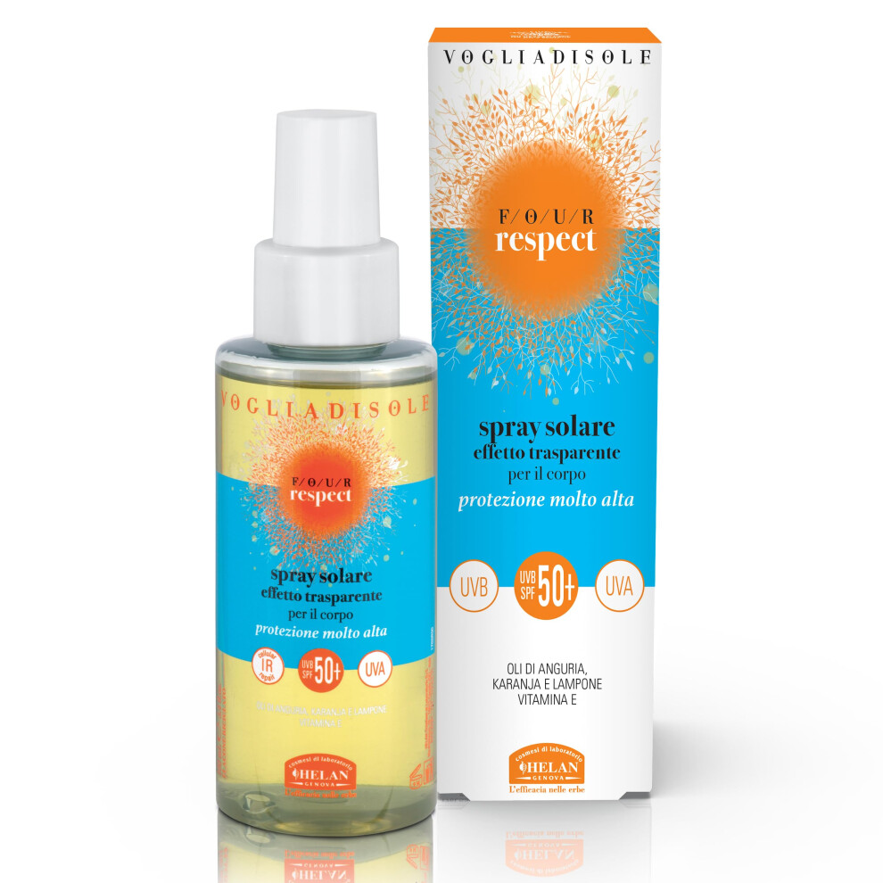 Helan - Vogliadisole Respect Transparent Sun Spray 150 Ml