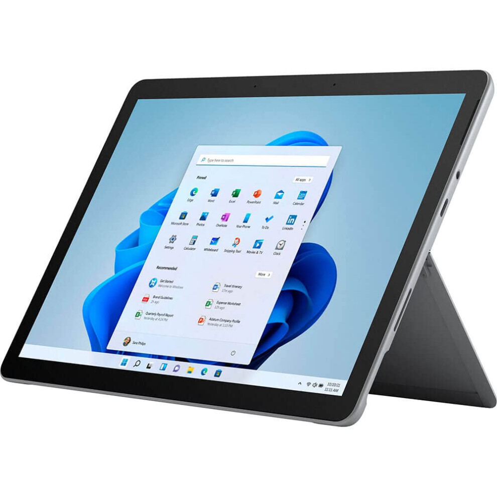 Microsoft 2021 Surface Go 3 With Intel Pentium Gold 6500Y (10.5-Inch, 4Gb Ram, 64Gb Ssd) Platinum (Renewed) Silver,Gold