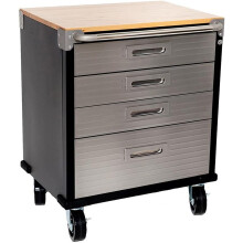 Garage 4 Drawer Roller Cabinet Commercial Quality By Seville Classics Ultra HD