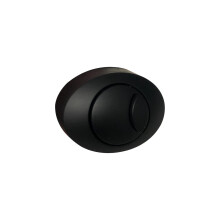 Dual Flush Concealed Cistern Button BLACK