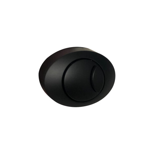 Dual Flush Concealed Cistern Button BLACK