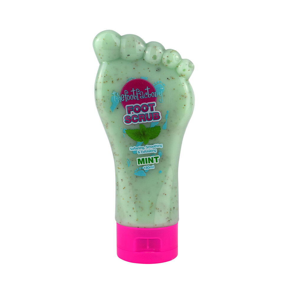Face Facts The Foot Factory Peppermint Foot Scrub | Exfoliate + Soften | 180Ml