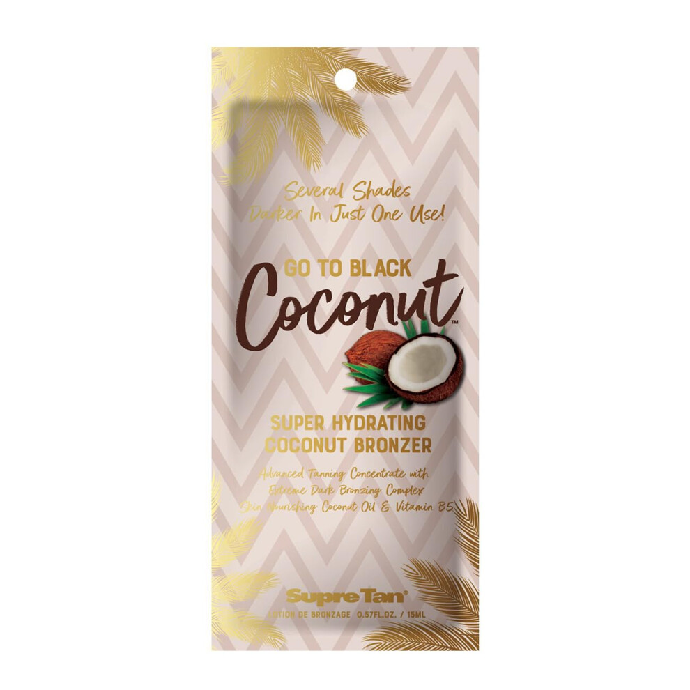 Supre Tan Go To Black Coconut Super Hydrating Bronzer (15Ml)