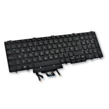 Latitude 5500 5501 5510 5511 UK QWERTY Backlit Keyboard WDJ4X V35F8
