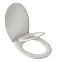 Reybridge Family Toilet Seat - Soft Close Toilet Seat with Child Seat Built in, Quick Release & Easy to Clean. Potty Training Toilet Seat for Toddlers