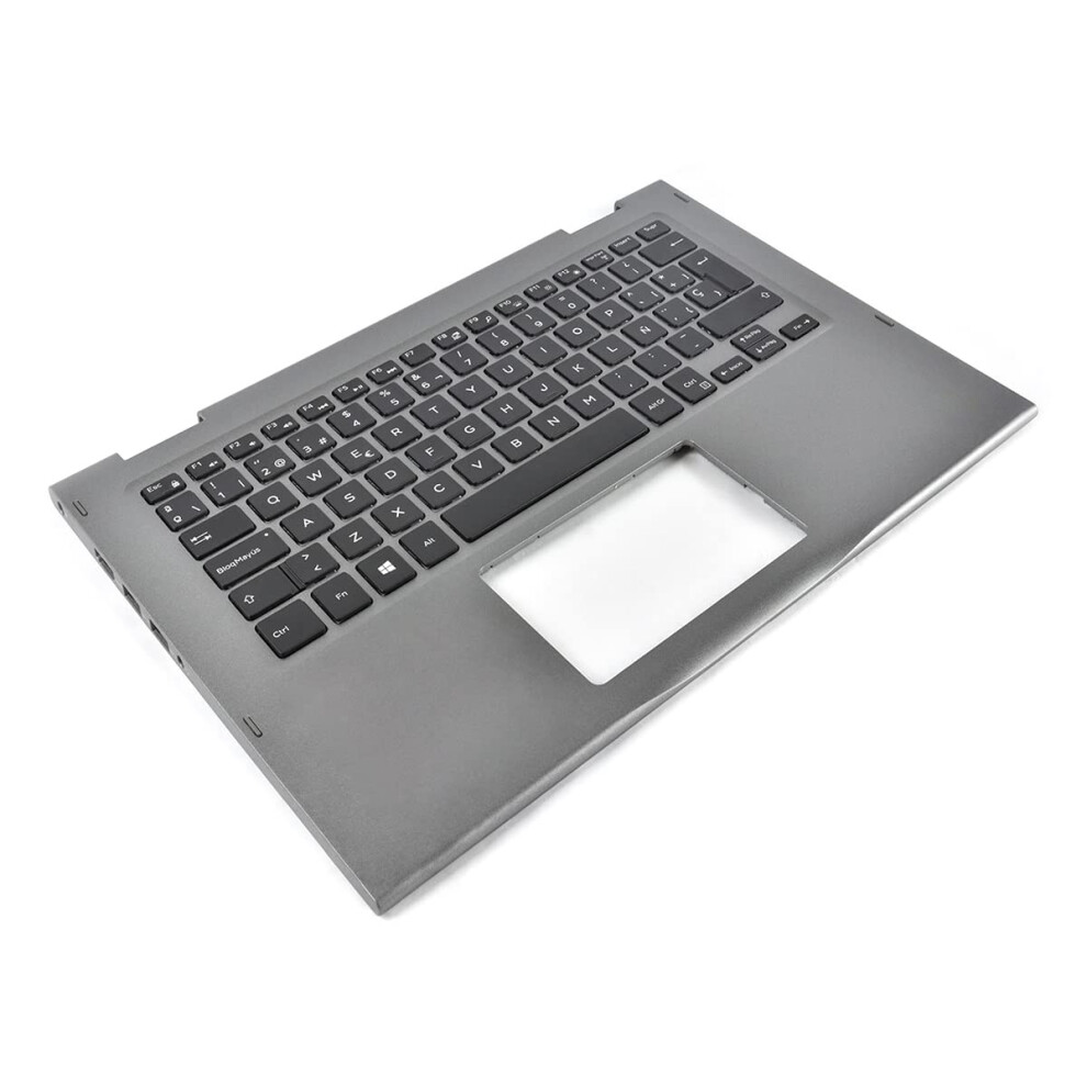 Inspiron 5368/5378 2-In-1 Palmrest & Spanish Backlit Keyboard - 0Jchv0 + 0Pffh8 (Renewed) 5060895126556